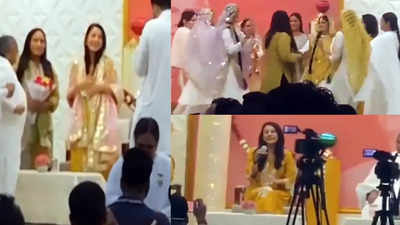 Shehnaaz Gill's video dancing with Brahma Kumaris on Punjabi folk song goes viral, #sidnaaz fans get emotional