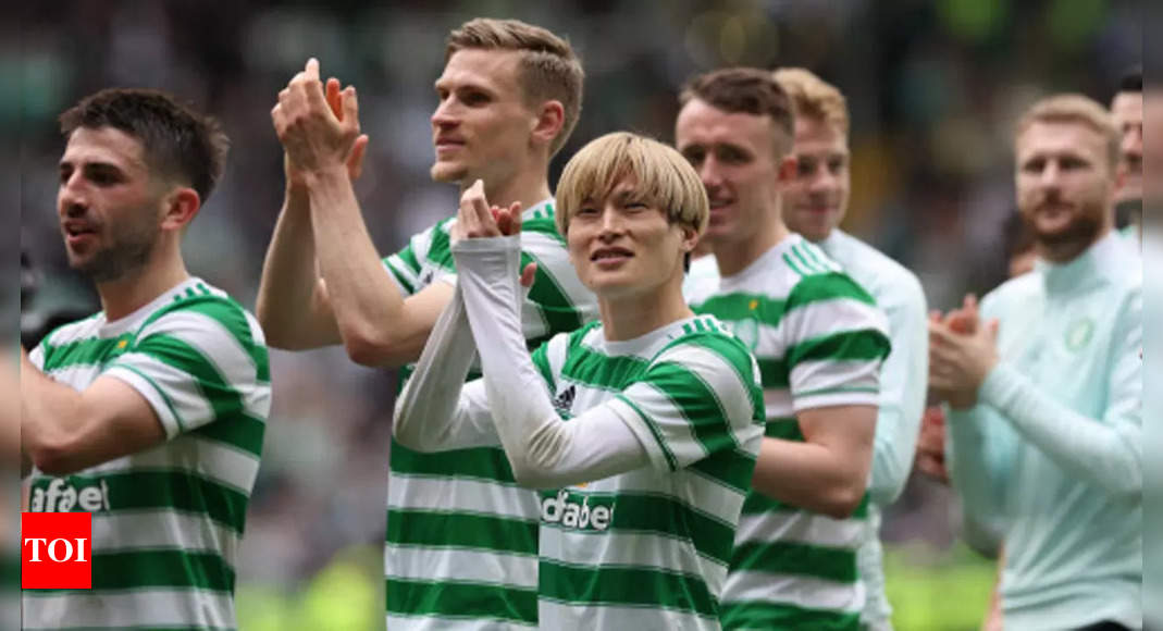 Celtic virtually seal Scottish league title with Hearts win | Football News – Times of India