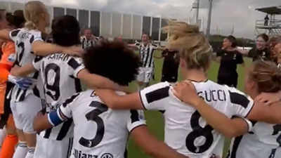 Juventus win women's Serie A title for record fifth straight year