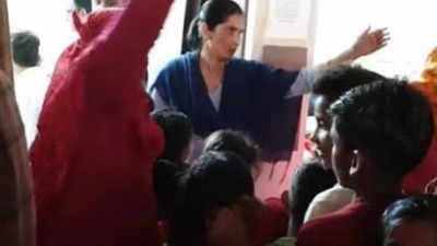 72 students of government school in Kurukshetra village undergo medical checkup after complaint of lizard in lunchbox