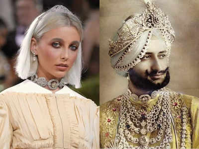 Emma Chamberlain wore Maharaja of Patiala's diamond choker to Met Gala 2022