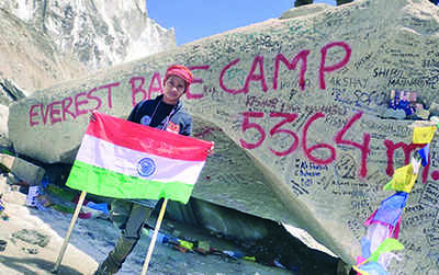 State’s youngest single-leg amputee climbs Mt Everest