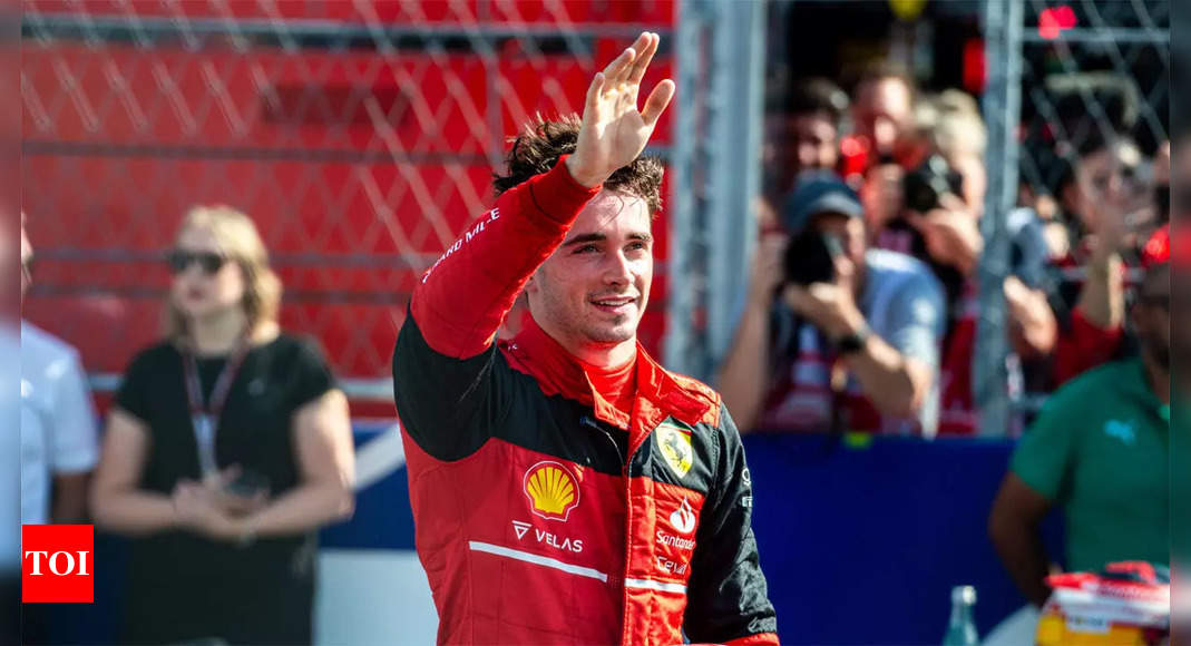 Charles Leclerc seizes Miami GP pole in Ferrari’s front-row sweep | Racing News – Times of India