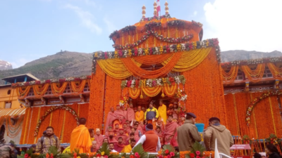 Uttarakhand: Portals of Badrinath shrine open for devotees