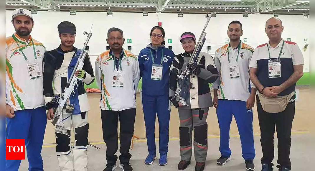 Dhanush, Priyesha extend India’s shooting gold rush at Deaflympics | More sports News – Times of India