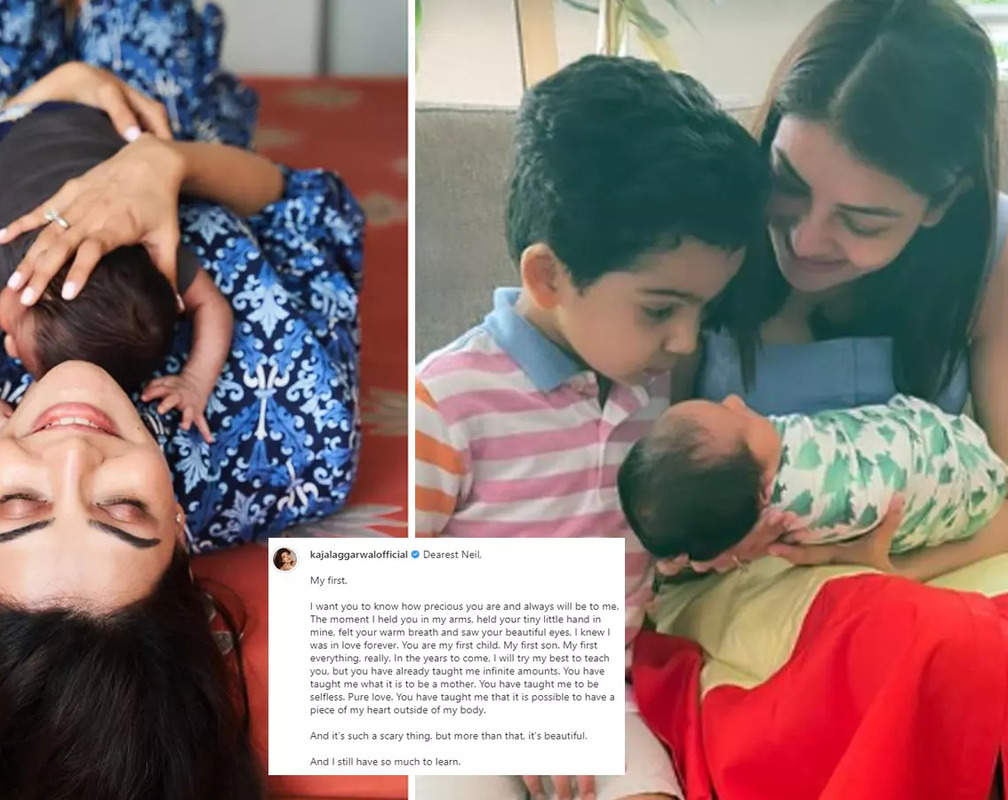 
On Mother's Day, Kajal Aggarwal shares first glimpse of her newborn: 'You have taught me what it is to be a mother'
