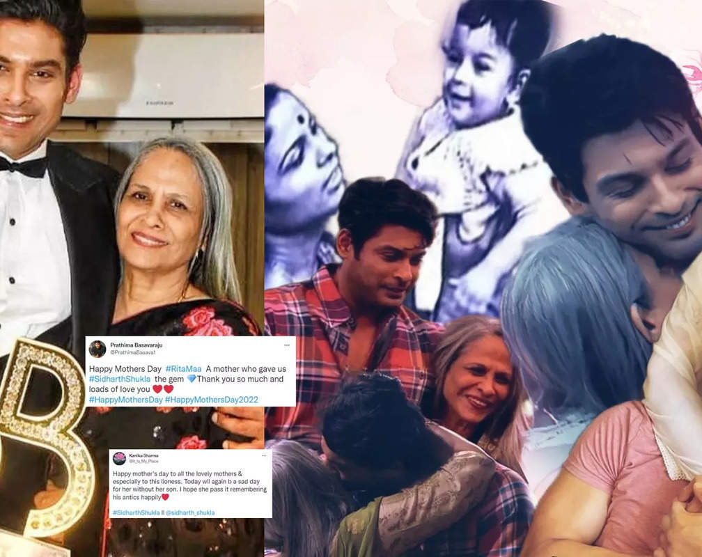 
Mother's Day 2022: Sidharth Shukla's fans pen heartfelt notes for late actor's mother Rita Shukla: 'Mother who gave us a gem'
