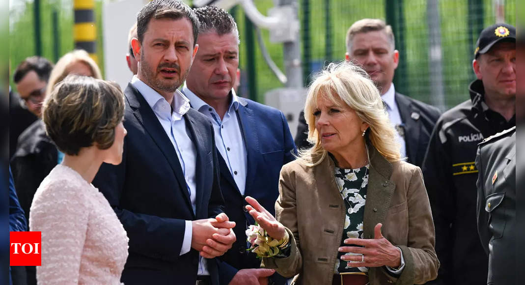 Jill Biden pays surprise visit to Ukraine, meets first lady – Times of India