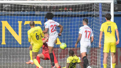 La Liga: Kounde scores late as Sevilla draw 1-1 with Villarreal