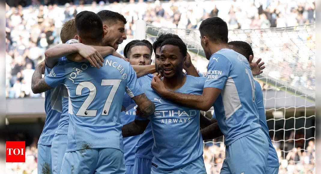 Five-star Man City take a grip of Premier League title race | Football News – Times of India