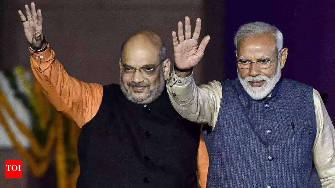 Amit Shah: PM Modi template for what it means to be a national leader |  India News - Times of India