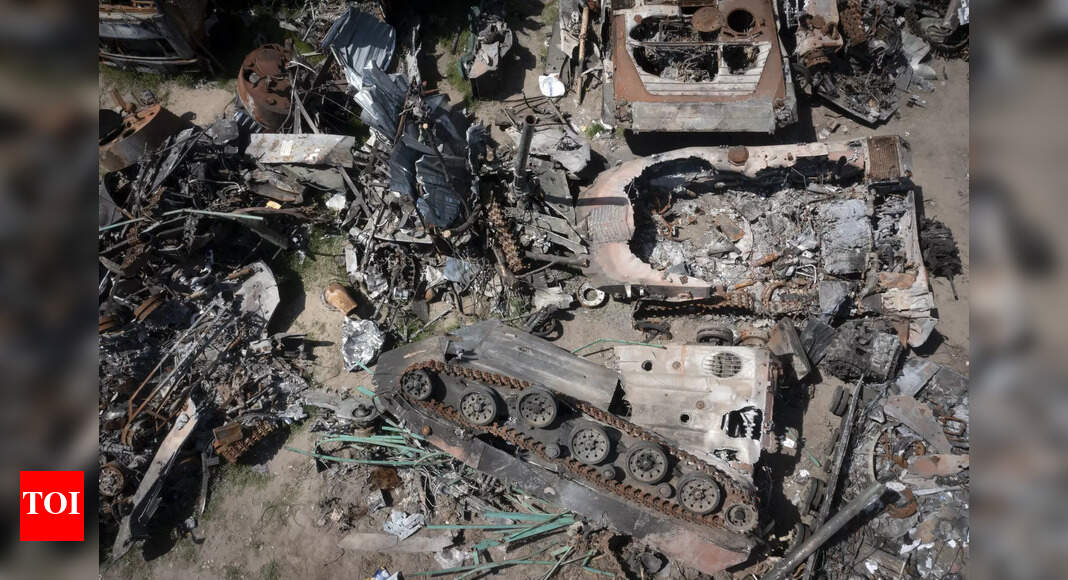 Ukraine live: 44 dead found from March building collapse