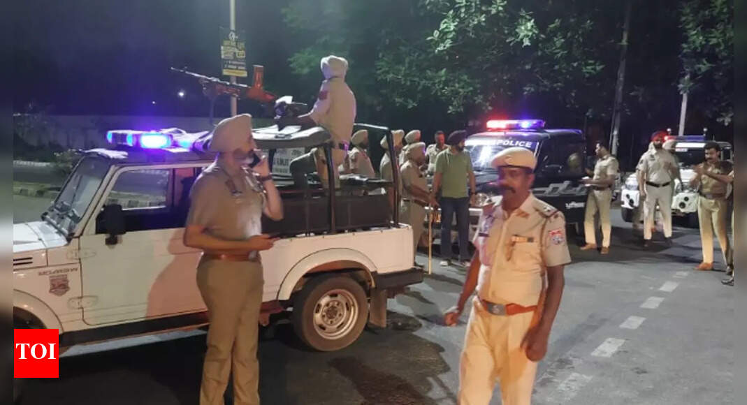 Live: Blast outside Punjab Police intelligence HQ in Mohali