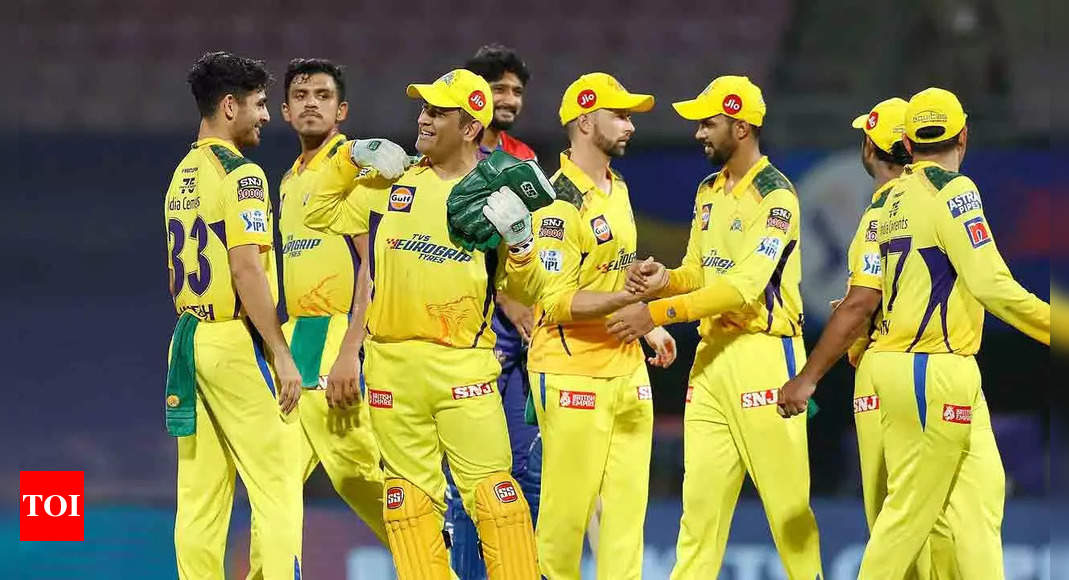 IPL 2022: CSK’s chances of entering playoffs now at just over 3%, KKR’s chances dip – all playoff possibilities in 11 points | Cricket News – Times of India