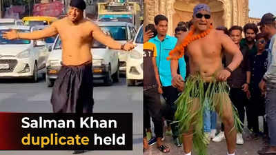Lucknow’s famous Salman Khan duplicate arrested, challan issued for breach of peace