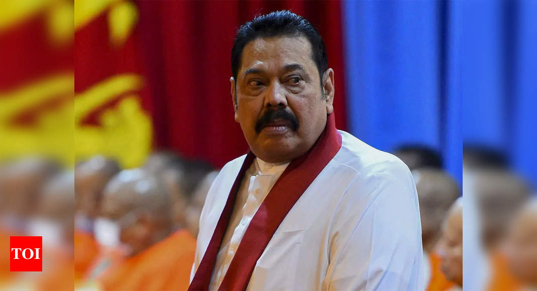 Lanka crisis: Prime Minister Mahinda Rajapaksa may offer resignation today – Times of India