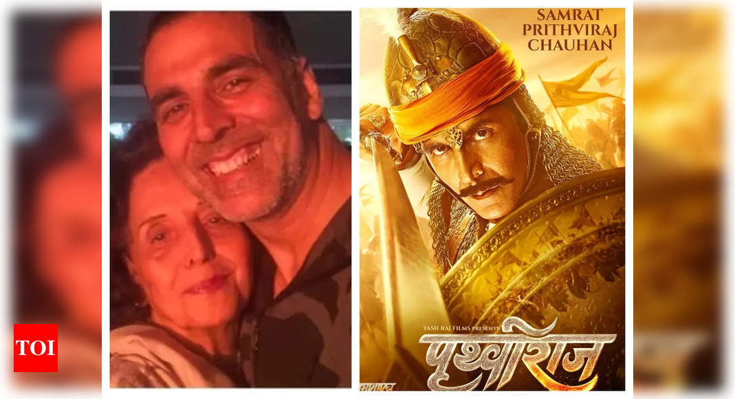 Akshay Kumar gets emotional as he remembers his late mother at the trailer launch of ‘Prithviraj’: ‘She would be so proud’ – Times of India ►