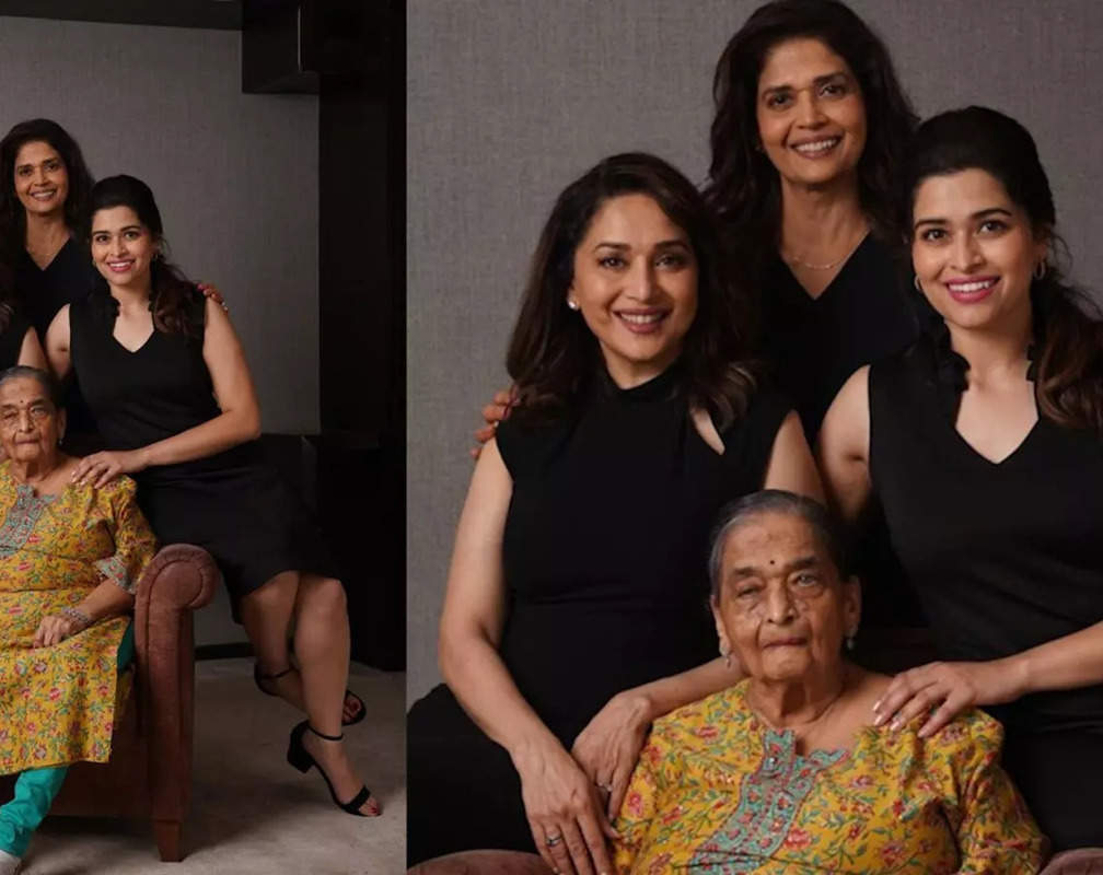 
Madhuri Dixit shares a rare picture with her mother and sisters, grabs attention of netizens
