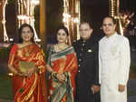 Radha Rangole, Mrinal and Ruchir Kulkarni with Atul Rangole