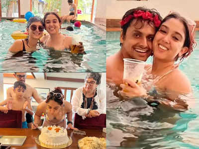 Kiran Rao joins Ira Khan’s pool party, Aamir Khan’s daughter shares unseen photodump from birthday bash