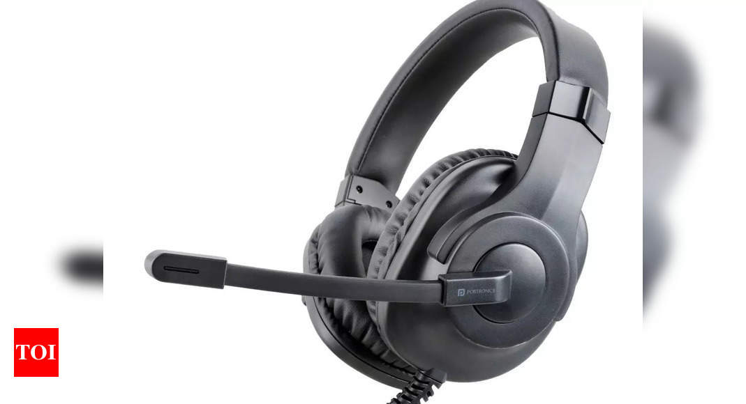 Portronics launches new gaming headphone, price starts at Rs 1,099 – Times of India