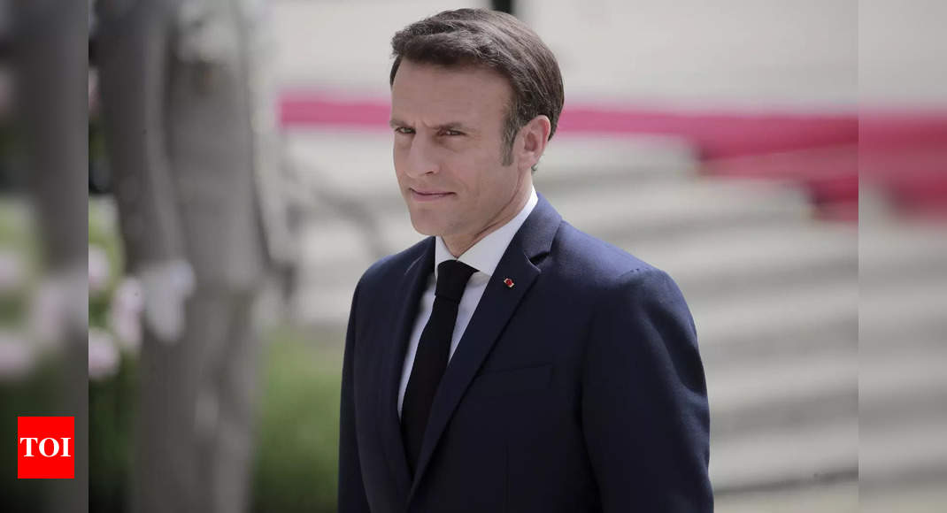 Macron urges ‘European political community’ beyond EU – Times of India