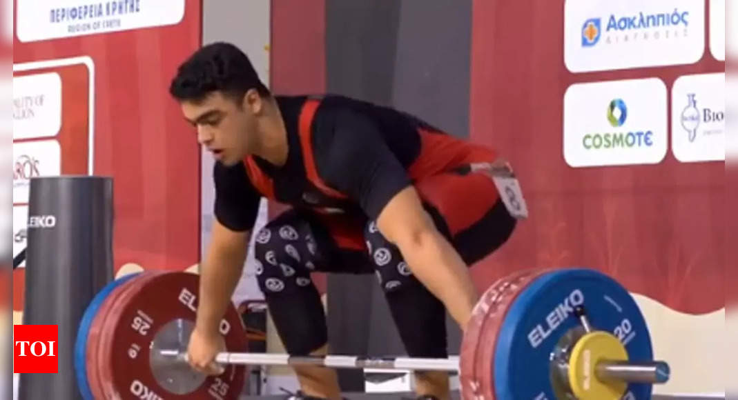 Gaza weightlifter Mohammad Hamada wins gold at Greece Junior International Championships | Extra sports activities Information