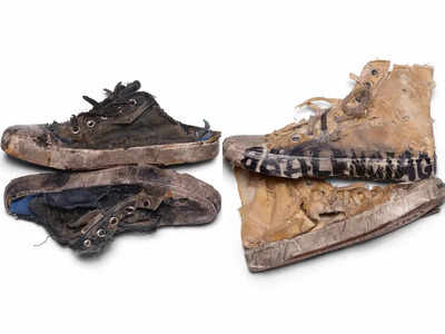 Balenciaga's 'full destroyed' sneakers listed for $1,850 - UPI.com