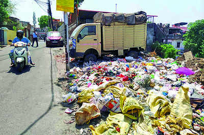 Swachh Survekshan: Ahead Of Swachh Survekshan, Garbage Strewn Across ...