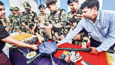 BSF takes down Pak drone with 10kg heroin