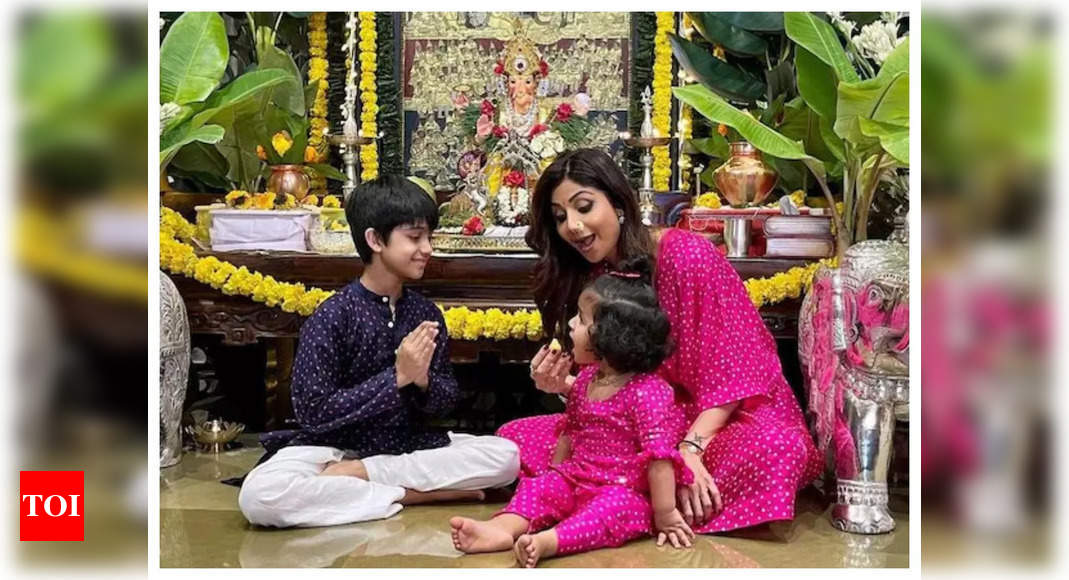 Shilpa Shetty opens up about dealing with difficult times, reveals she put up a ‘brave front’ only for her kids – Times of India