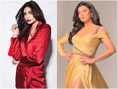 Athiya Shetty: While growing up, I used to look up to and mimic Sushmita Sen