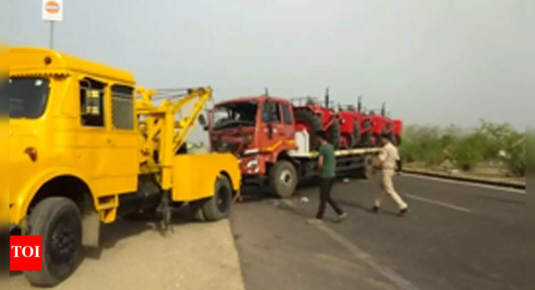 Baran: Rajasthan: 4 killed, 13 injured as tractor–trolley overturns in ...