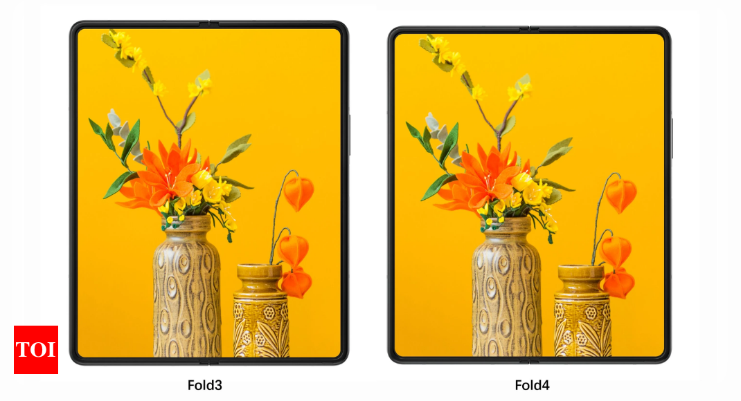 Samsung Galaxy Fold 4 display dimensions leaked – Times of India