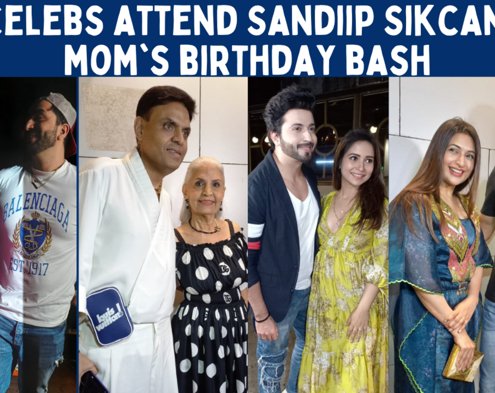 
TV celebs attend Sandiip Sikcand's mom Veena's birthday 75th bash, call her 'hot' and 'scintillating'
