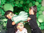 Inside pictures from Kim Kardashian's son Psalm’s Hulk-themed birthday party