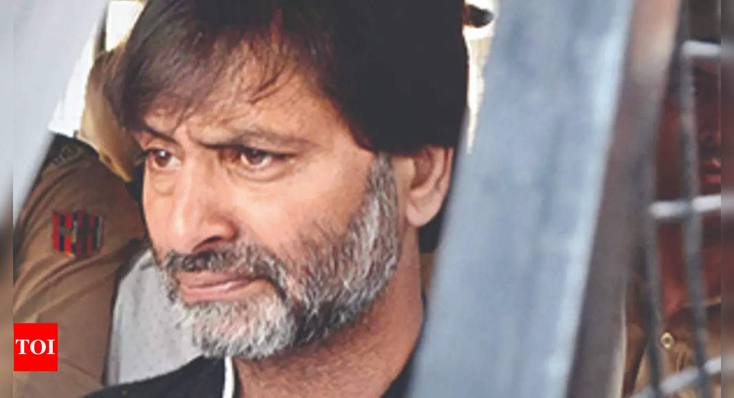 Yasin Malik pleads guilty in 2017 terror case | India News – Times of India