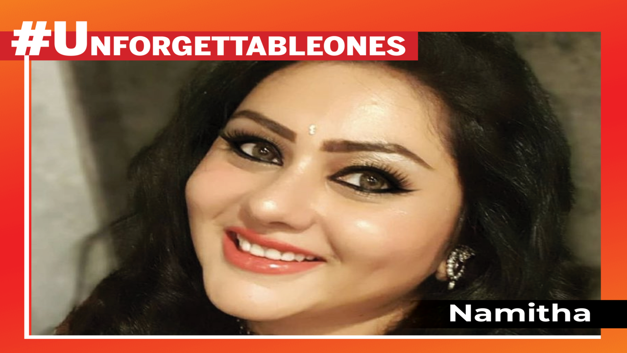 UnforgettableOnes: Actress Namitha | Tamil Movie News - Times of India