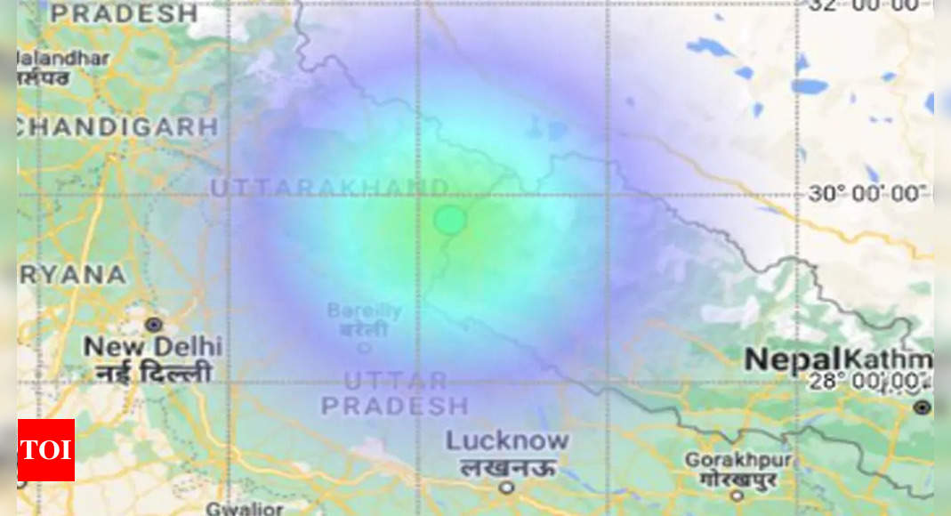 Magnitude 4.6 earthquake strikes Pithuragarh in Uttarakhand |  Dehradun news