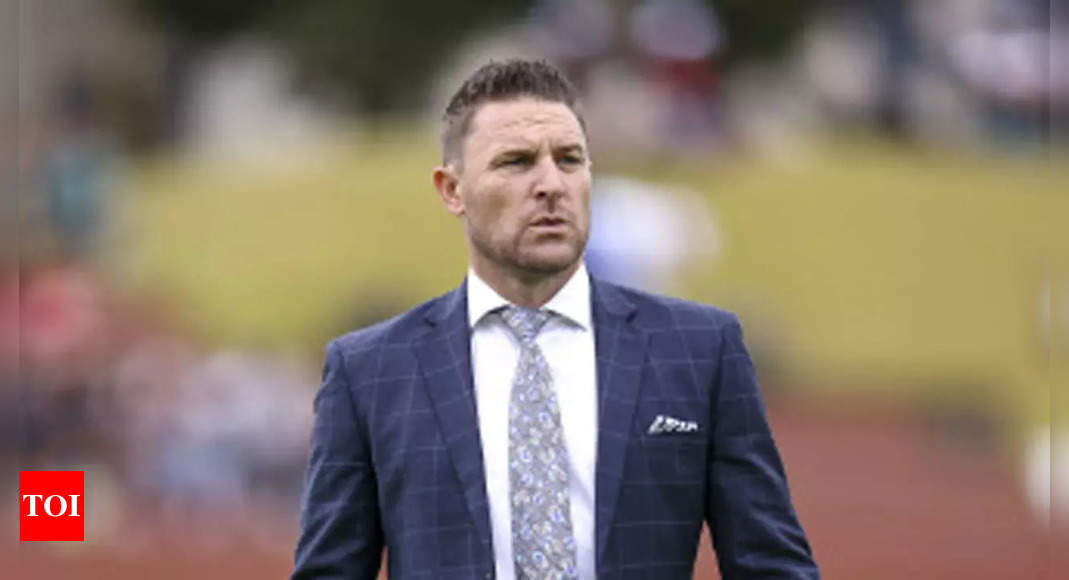 Brendon McCullum a contender to become England’s Test coach: Reports | Cricket News – Times of India