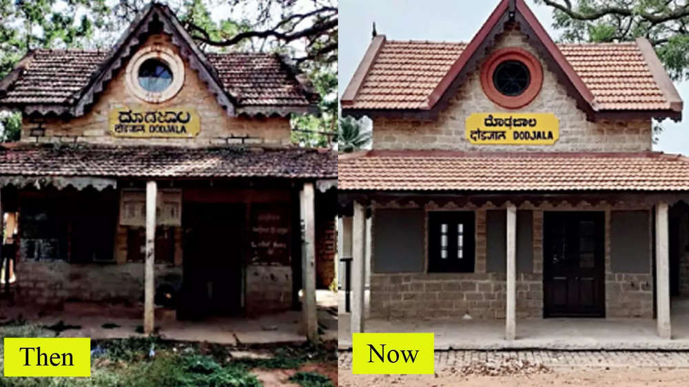 Pics from Bengaluru: 107-year-old Doddajala station get a new look