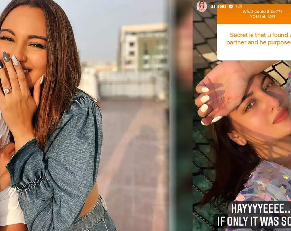 
Amid her engagement rumour, fan says Sonakshi Sinha has found a partner and the actress goes 'hayyeee…'

