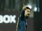 Rashid Khan had recently completed 100 wickets in IPL.