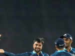 Rashid Khan became the third bowler to do so after Dwayne Bravo and Imran Tahir.