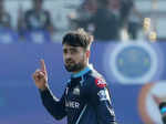 Rashid Khan took 4 wickets for 24 runs as GT cruised past LSG, winning the match by 62 runs.