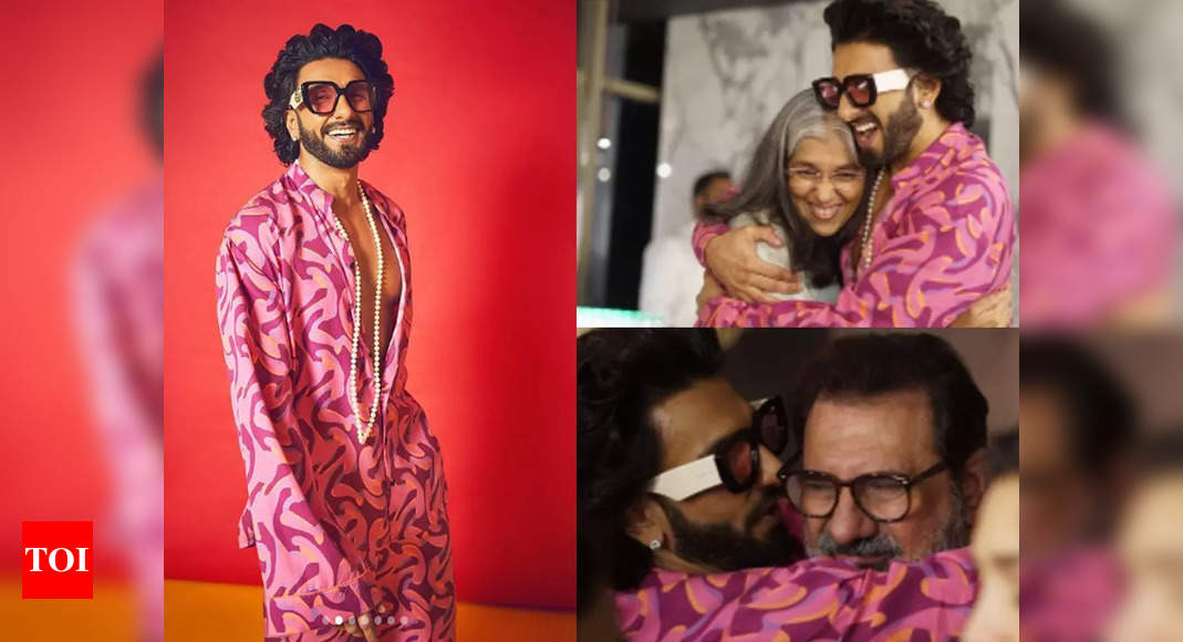 Ranveer Singh shares photos from ‘Jayeshbhai Jordaar’ cast and crew screening; says ‘we hope you like it’ – Times of India