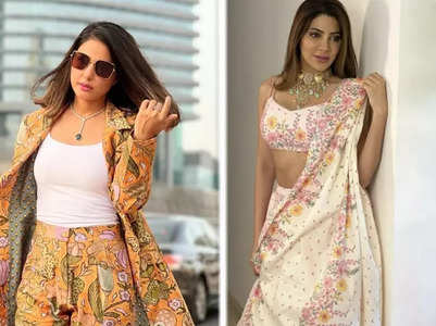 Stylish floral prints for fresh summer look