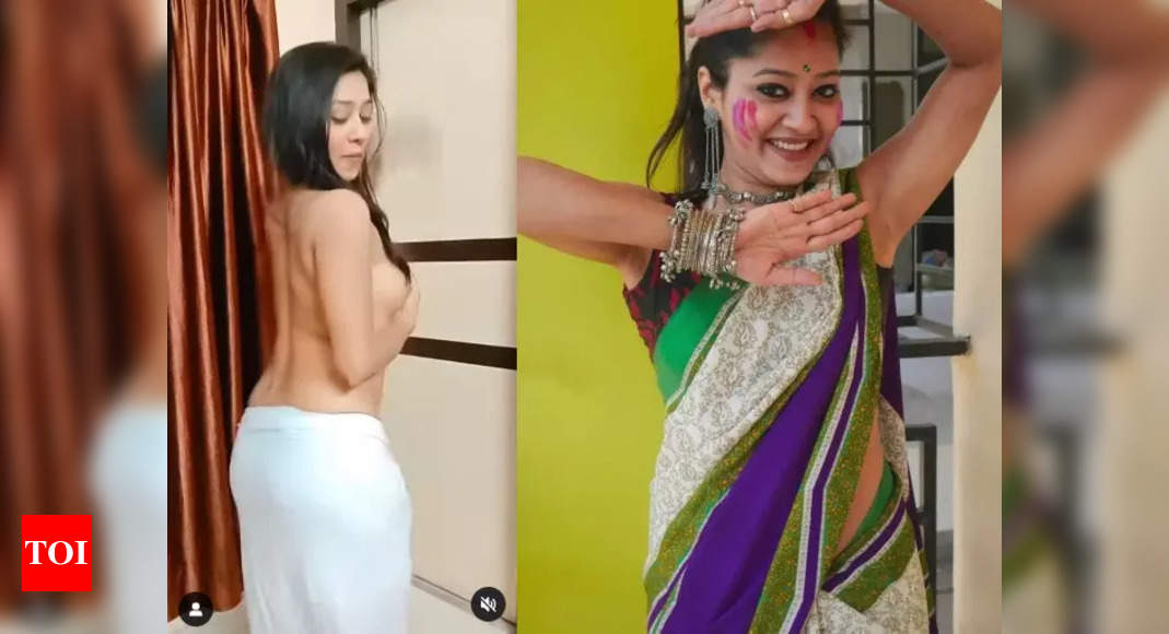 1069px x 580px - Watch: Actress Payel Sarkar goes topless while dancing on Lata Mangeshkar's  classic hit, video goes viral | Bengali Movie News - Times of India