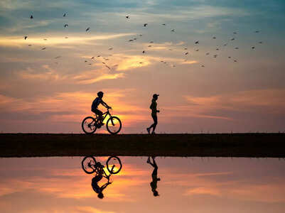 Cycling versus running for weight loss
