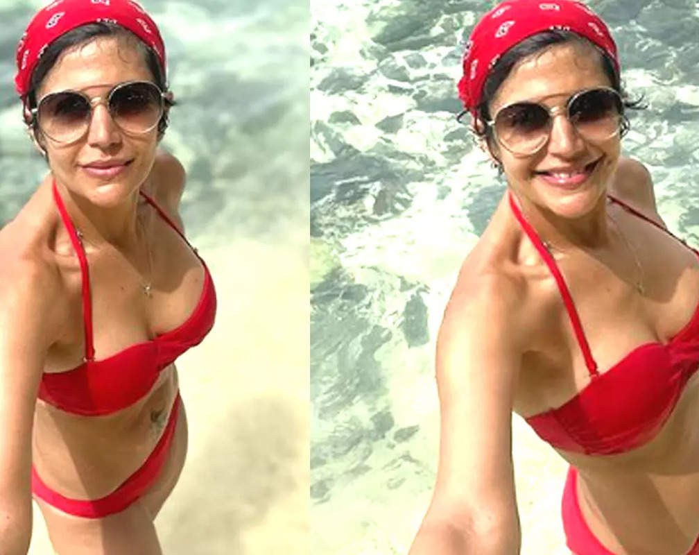 
Mandira Bedi’s pictures in red bikini from the beach in Phuket are giving us major vacation goals
